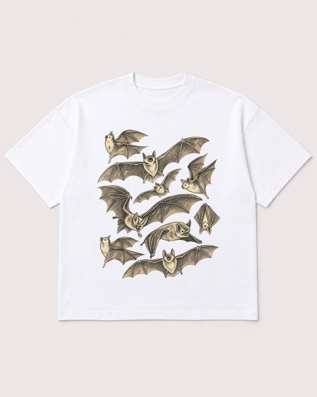 Mockup Boxy Heavyweight Tee White product