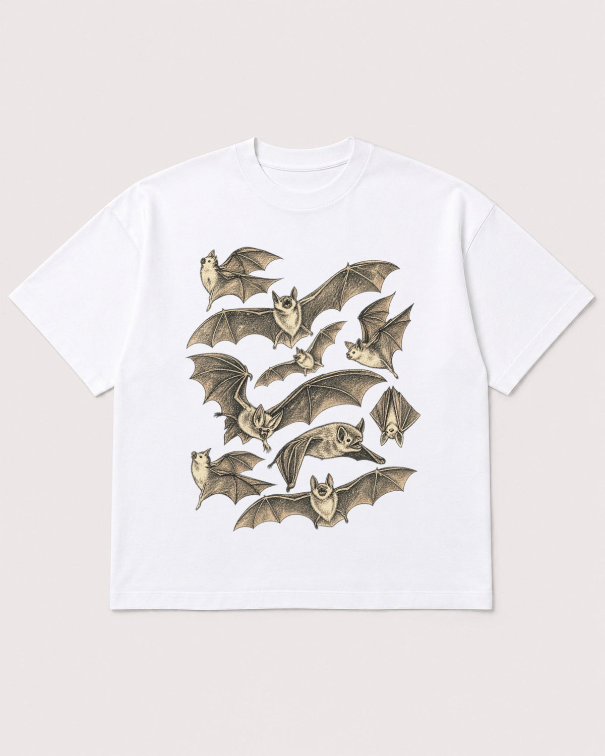 Mockup Boxy Heavyweight Tee White product