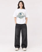 Mockup Boxy Heavyweight Tee White female full-body 03