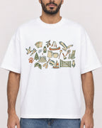 Mockup Boxy Heavyweight Tee White male close-up 07