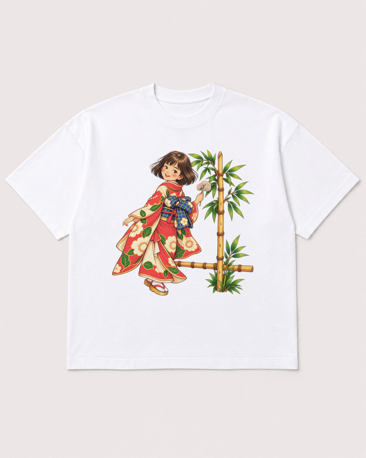 Mockup Boxy Heavyweight Tee White product