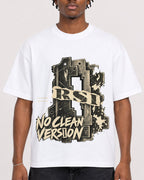 Mockup Boxy Heavyweight Tee White male close-up 05