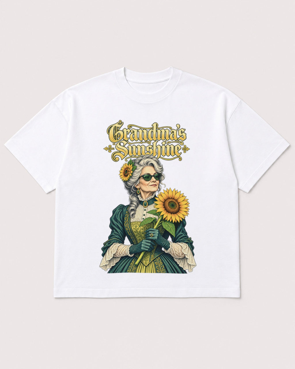 Mockup Boxy Heavyweight Tee White product