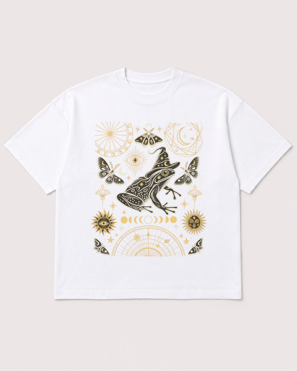 Mockup Boxy Heavyweight Tee White product