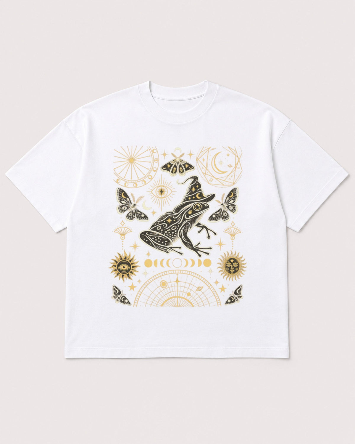 Mockup Boxy Heavyweight Tee White product