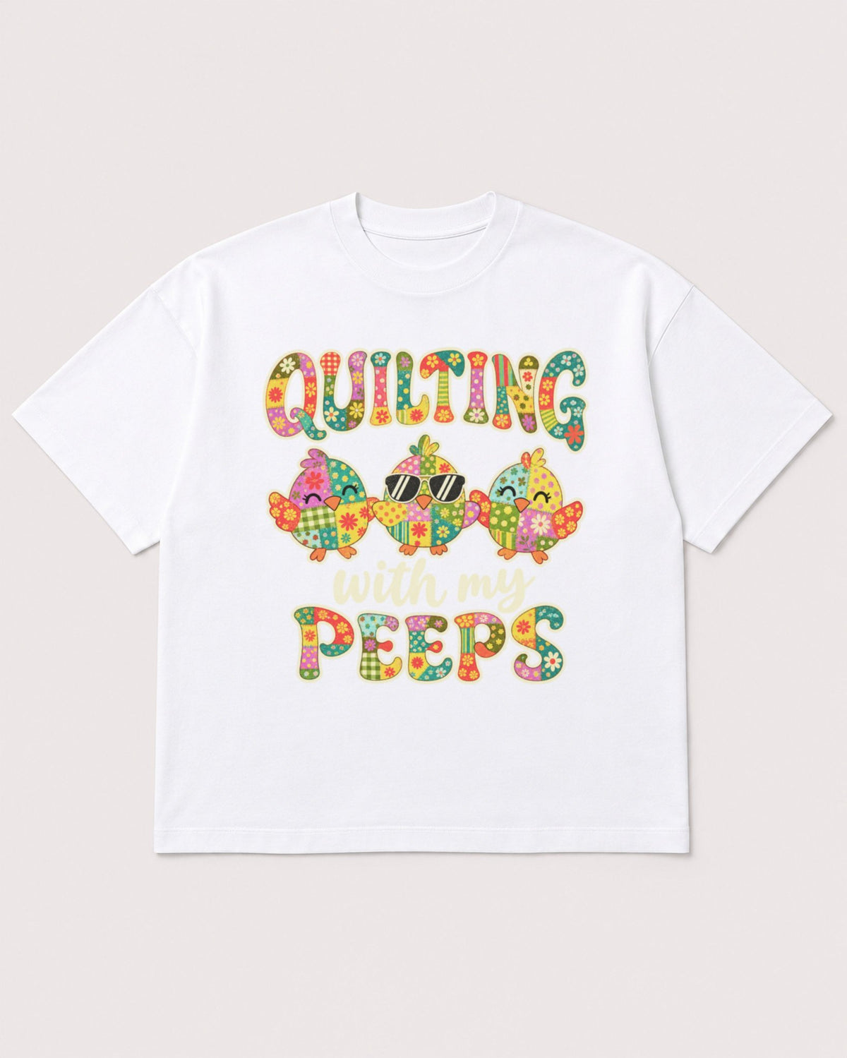 Mockup Boxy Heavyweight Tee White product