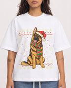 Mockup Boxy Heavyweight Tee White female close-up 06