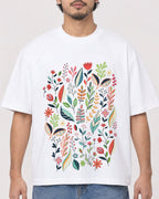 Mockup Boxy Heavyweight Tee White male close-up 02