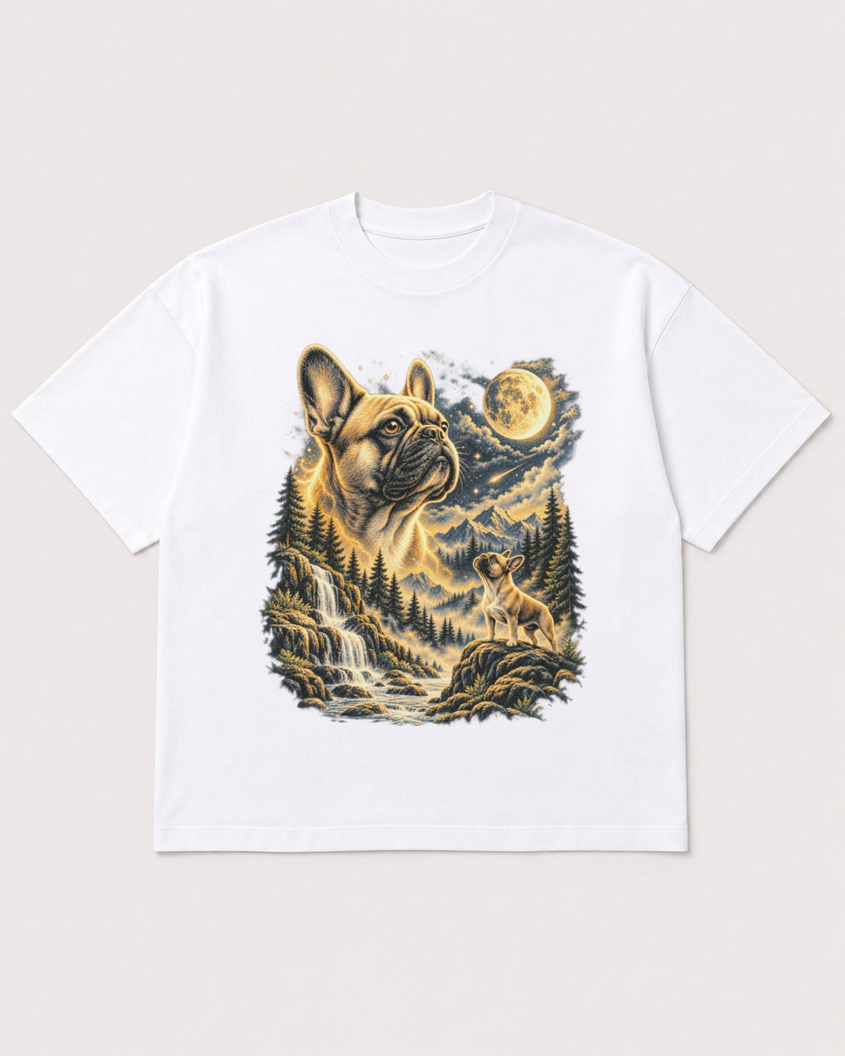 Mockup Boxy Heavyweight Tee White product