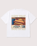 Mockup Boxy Heavyweight Tee White product
