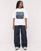 Mockup Boxy Heavyweight Tee White female full-body 04