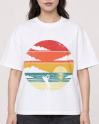 Mockup Boxy Heavyweight Tee White female close-up 03