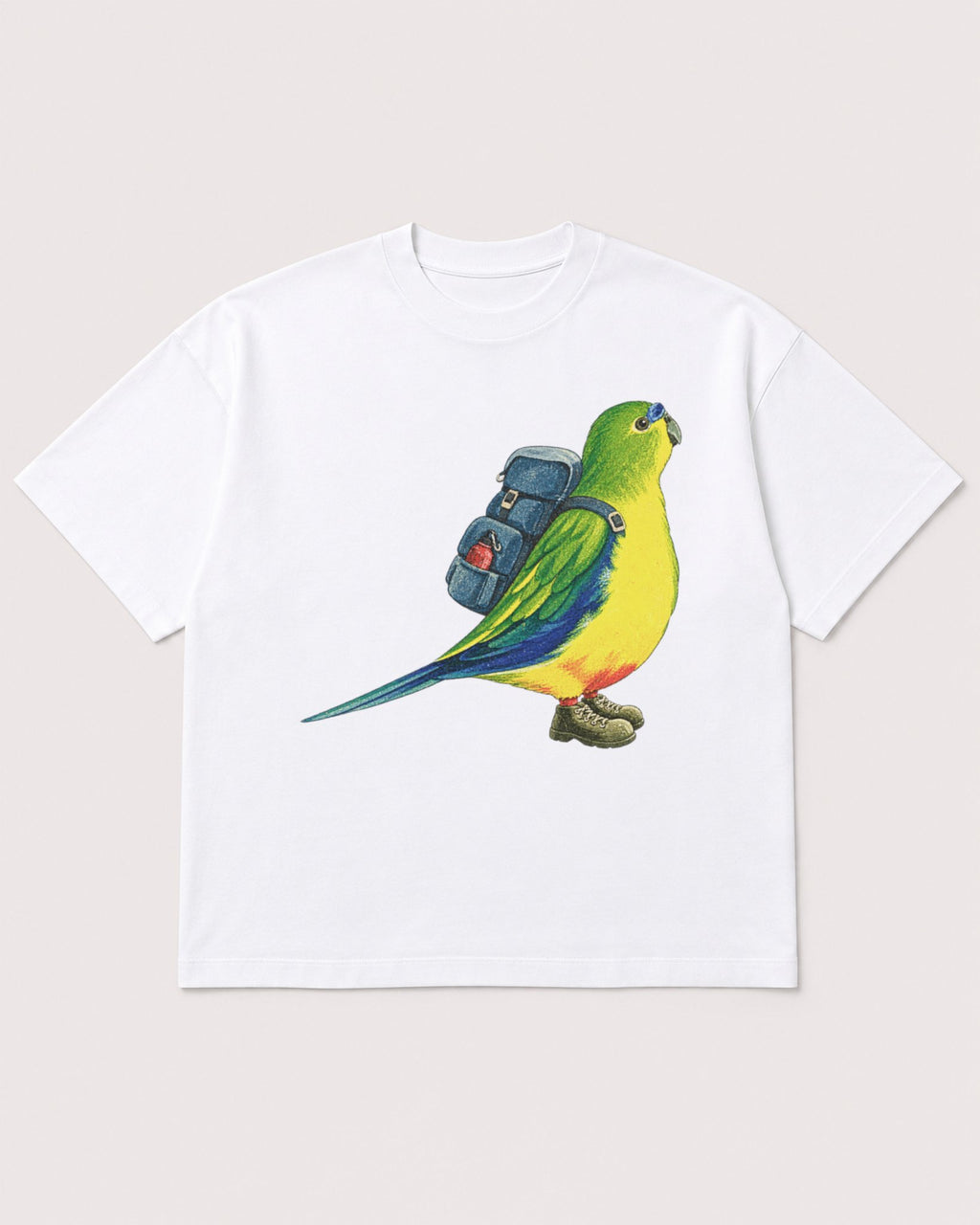 Mockup Boxy Heavyweight Tee White product