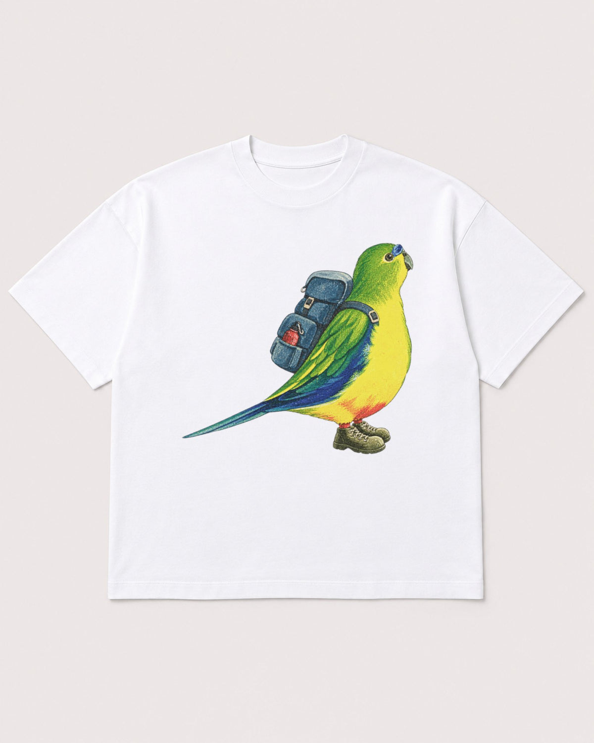 Mockup Boxy Heavyweight Tee White product