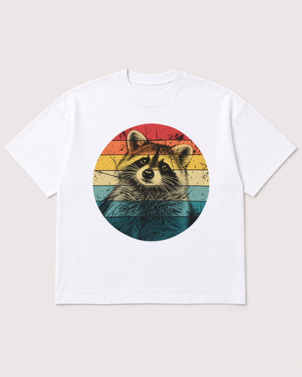 Mockup Boxy Heavyweight Tee White product