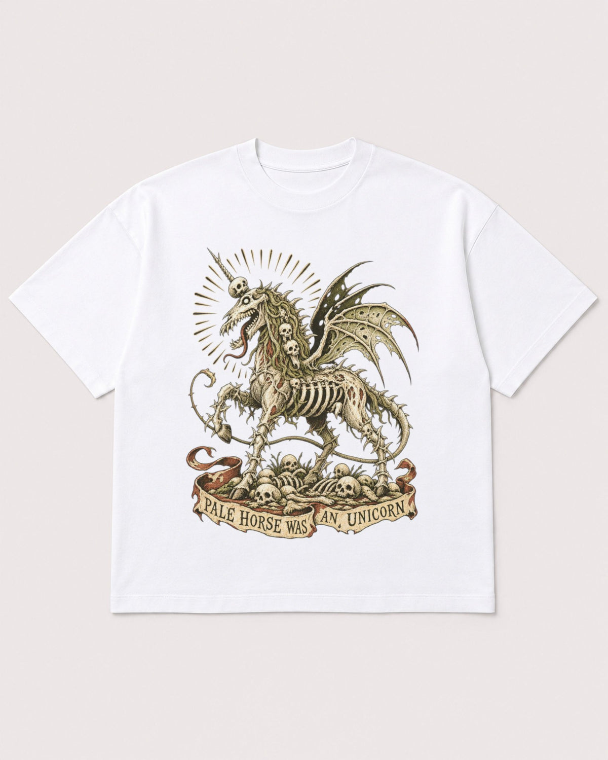 Mockup Boxy Heavyweight Tee White product