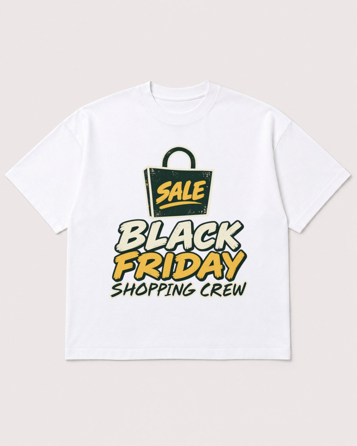 Mockup Boxy Heavyweight Tee White product