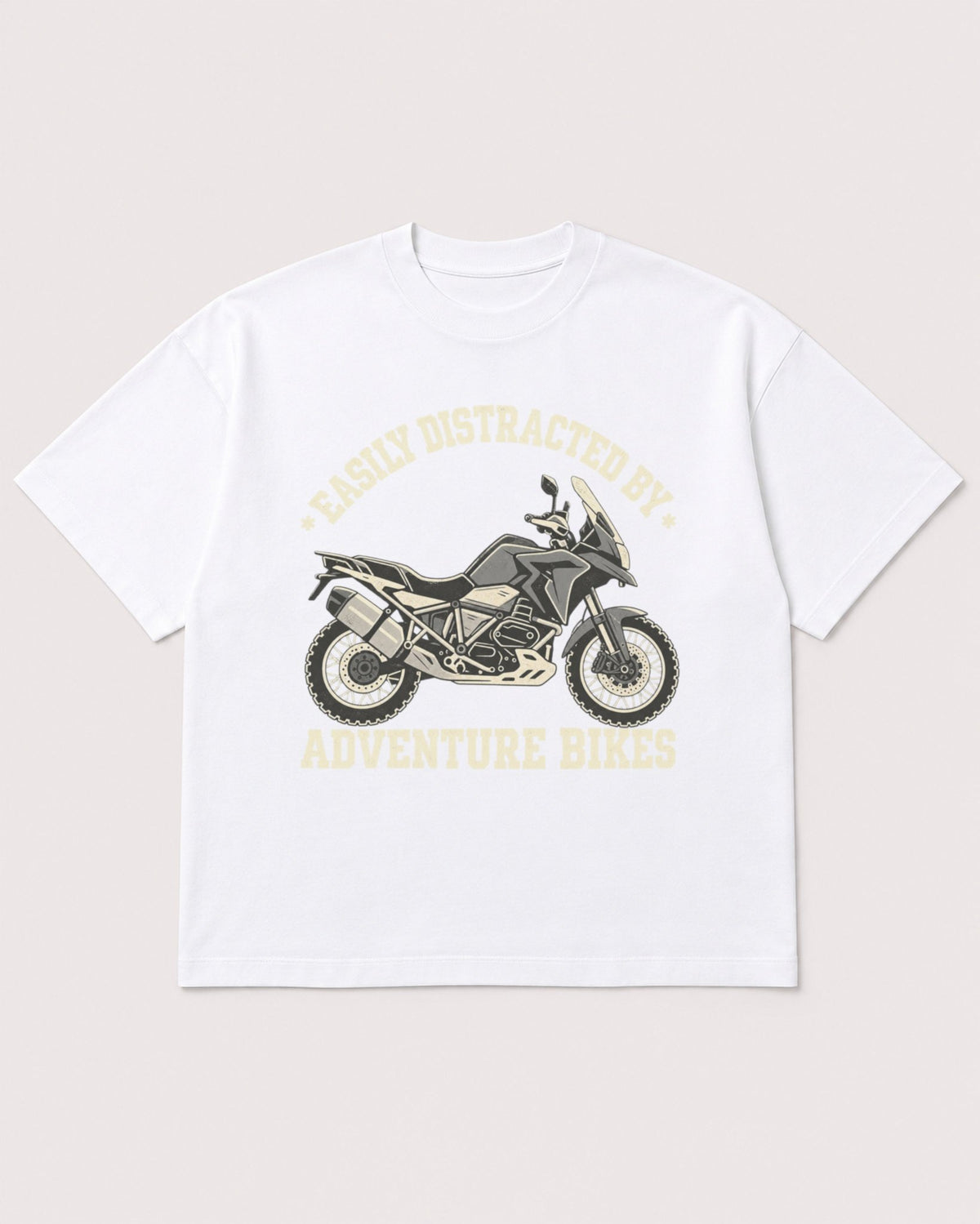 Mockup Boxy Heavyweight Tee White product