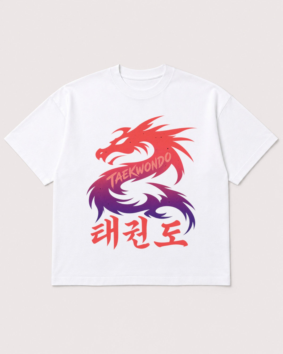 Mockup Boxy Heavyweight Tee White product