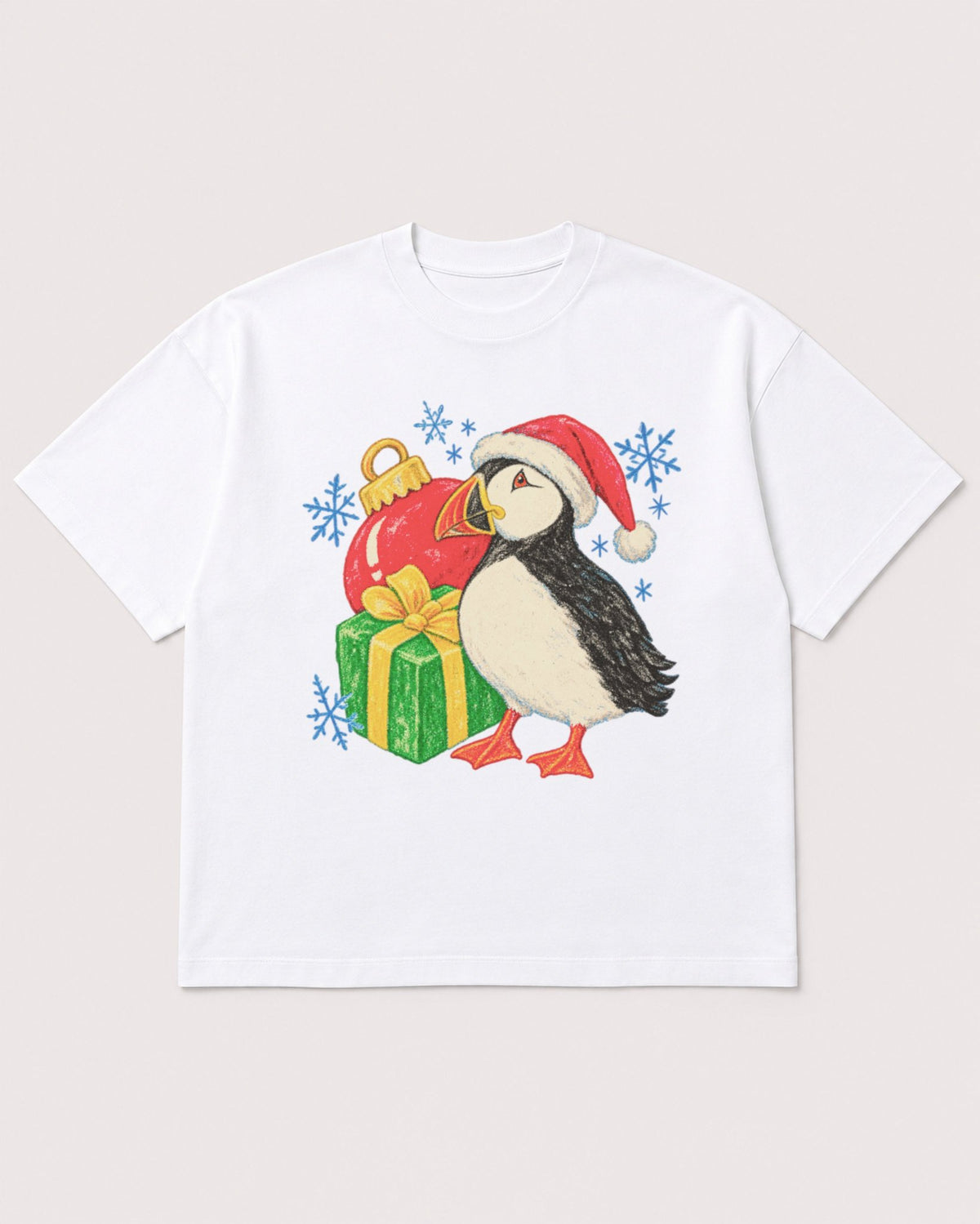 Mockup Boxy Heavyweight Tee White product