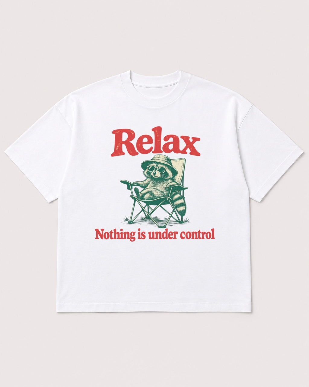 Mockup Boxy Heavyweight Tee White product