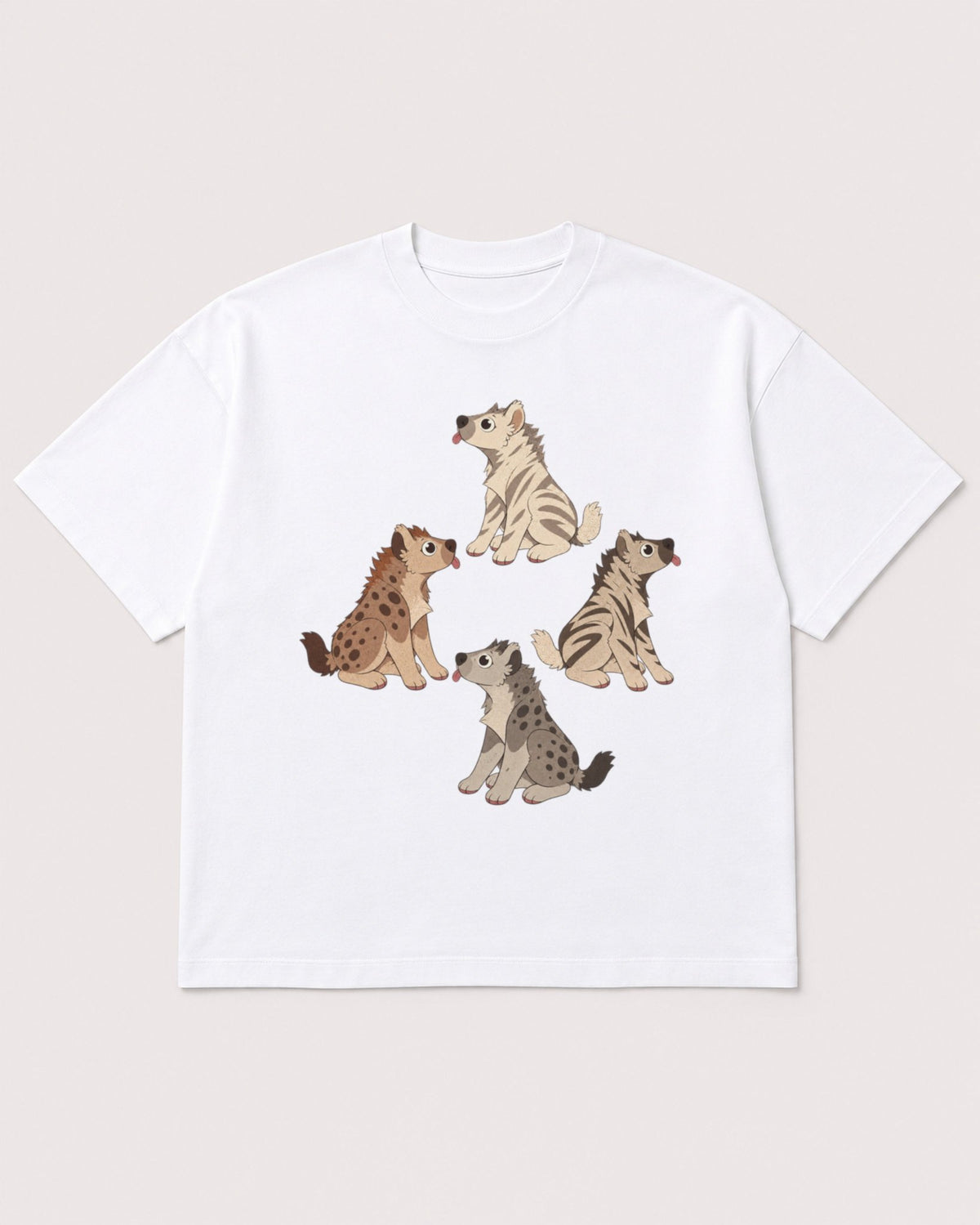 Mockup Boxy Heavyweight Tee White product