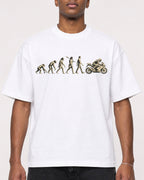 Mockup Boxy Heavyweight Tee White male close-up 15