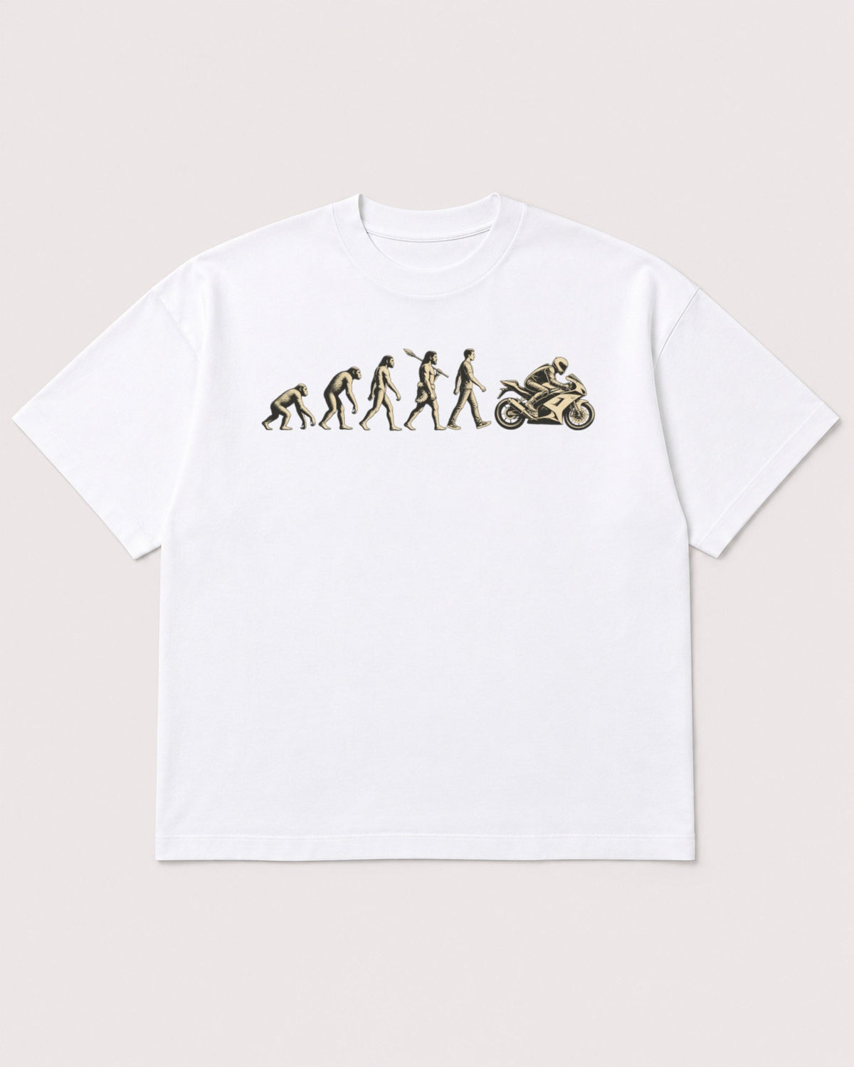 Mockup Boxy Heavyweight Tee White product