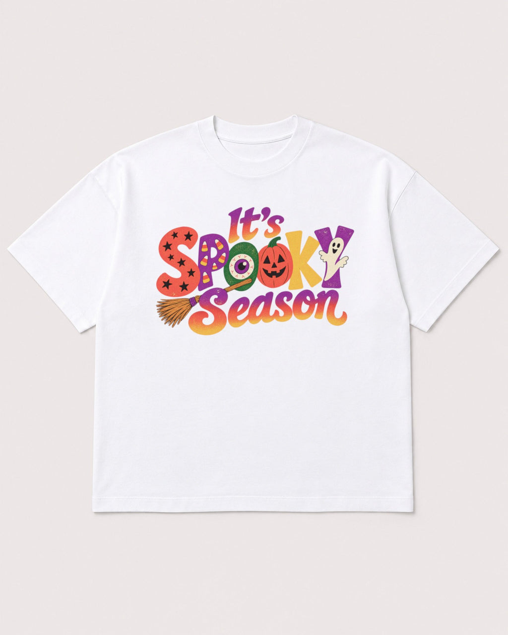 Mockup Boxy Heavyweight Tee White product