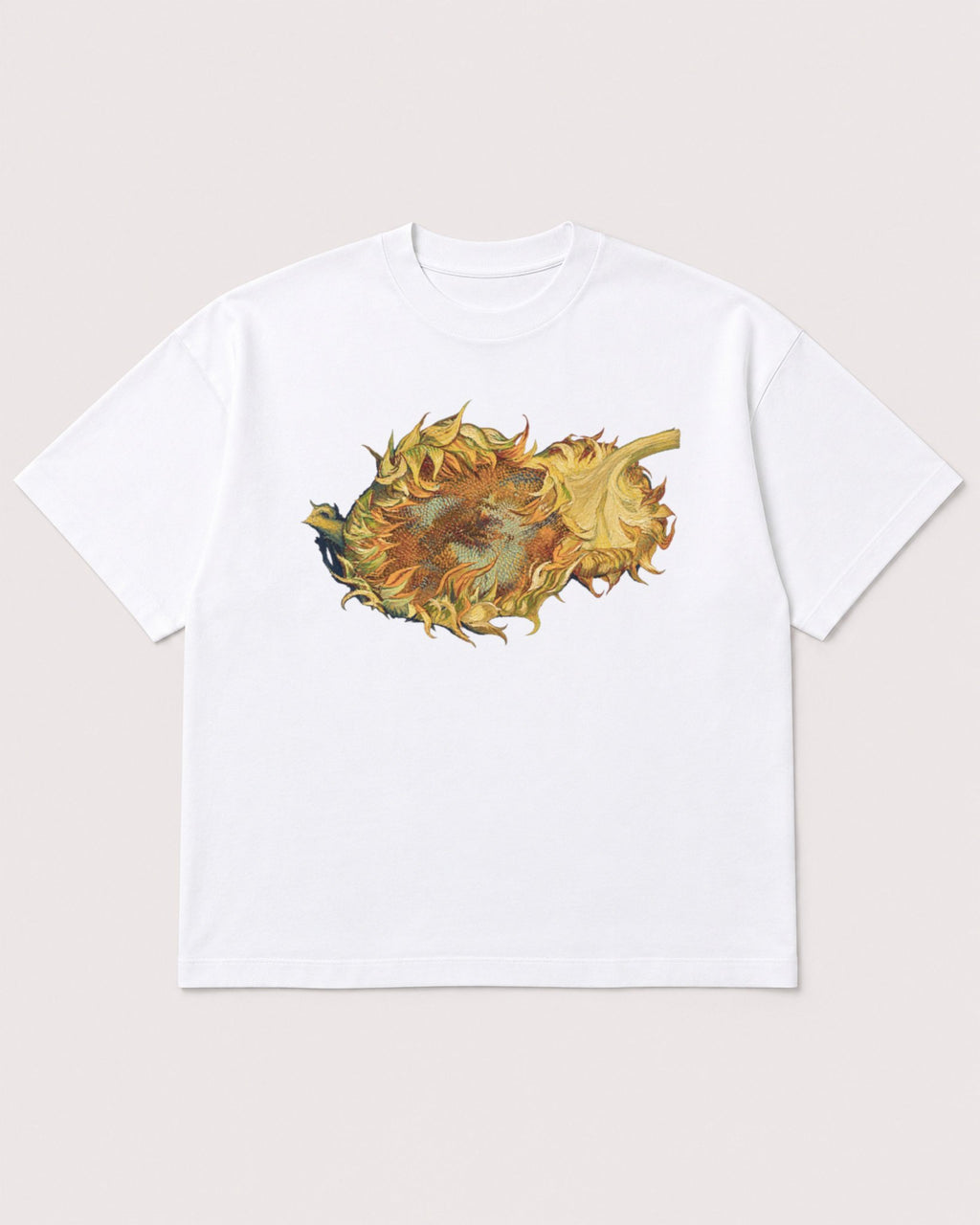 Mockup Boxy Heavyweight Tee White product