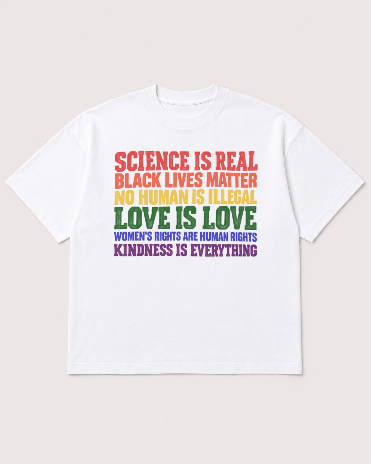 Mockup Boxy Heavyweight Tee White product