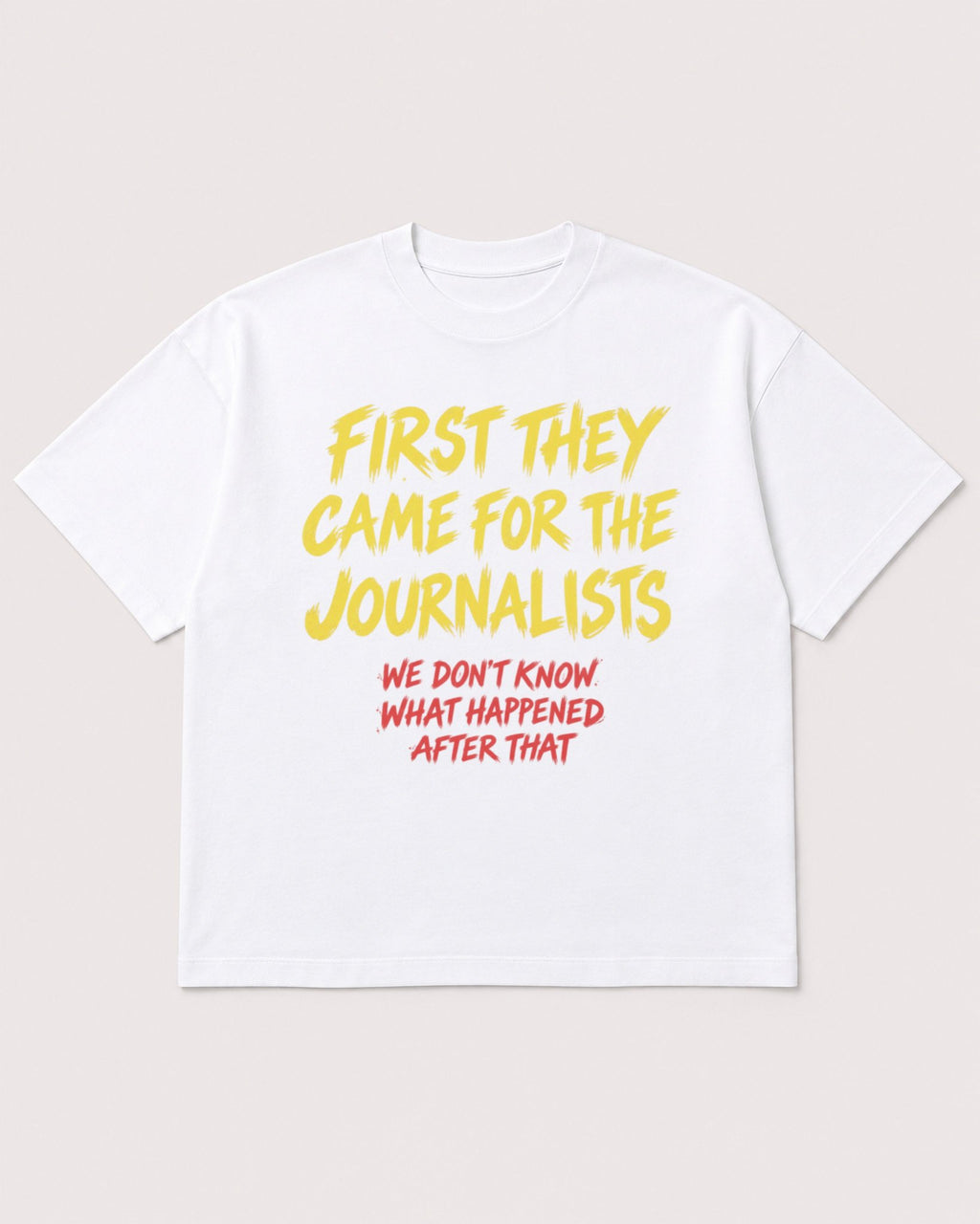 Mockup Boxy Heavyweight Tee White product