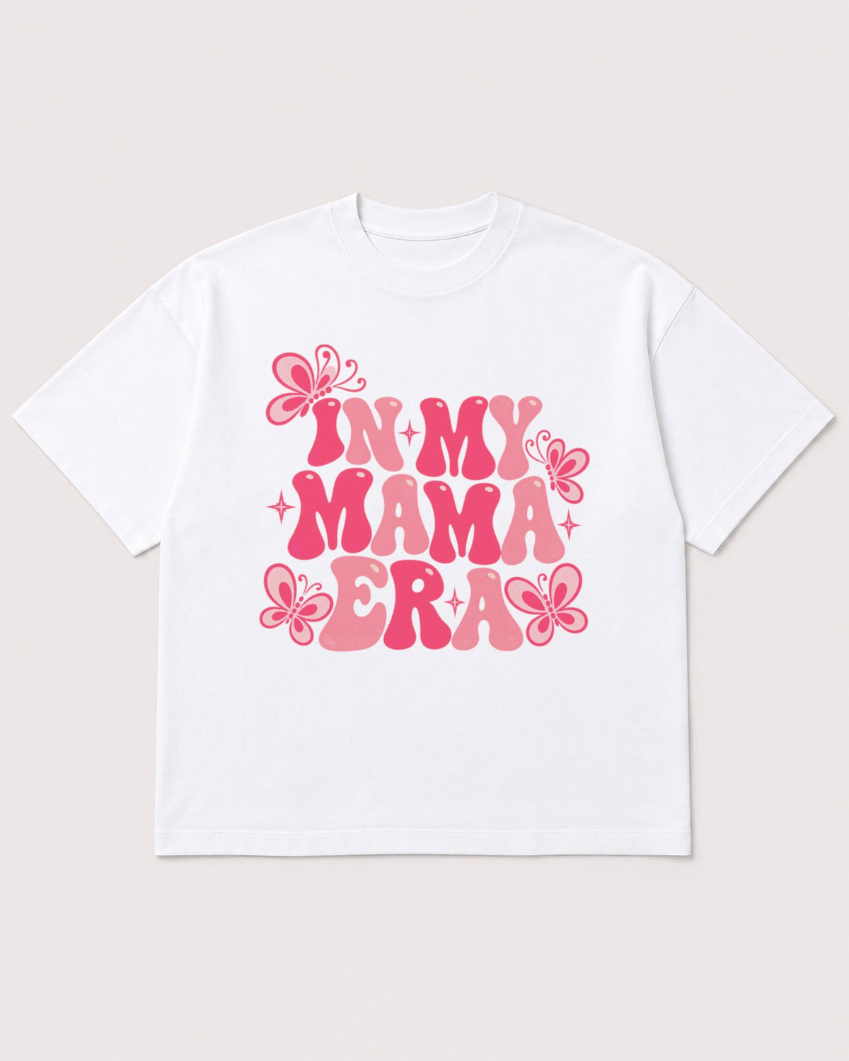 Mockup Boxy Heavyweight Tee White product