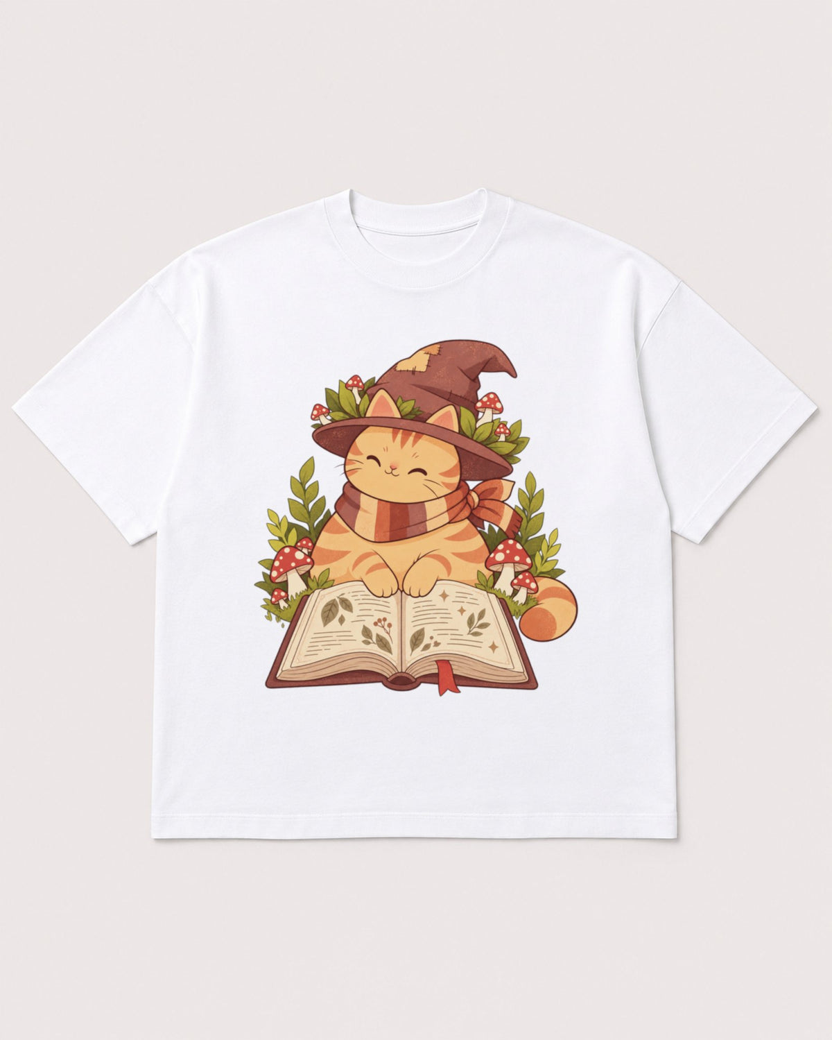 Mockup Boxy Heavyweight Tee White product