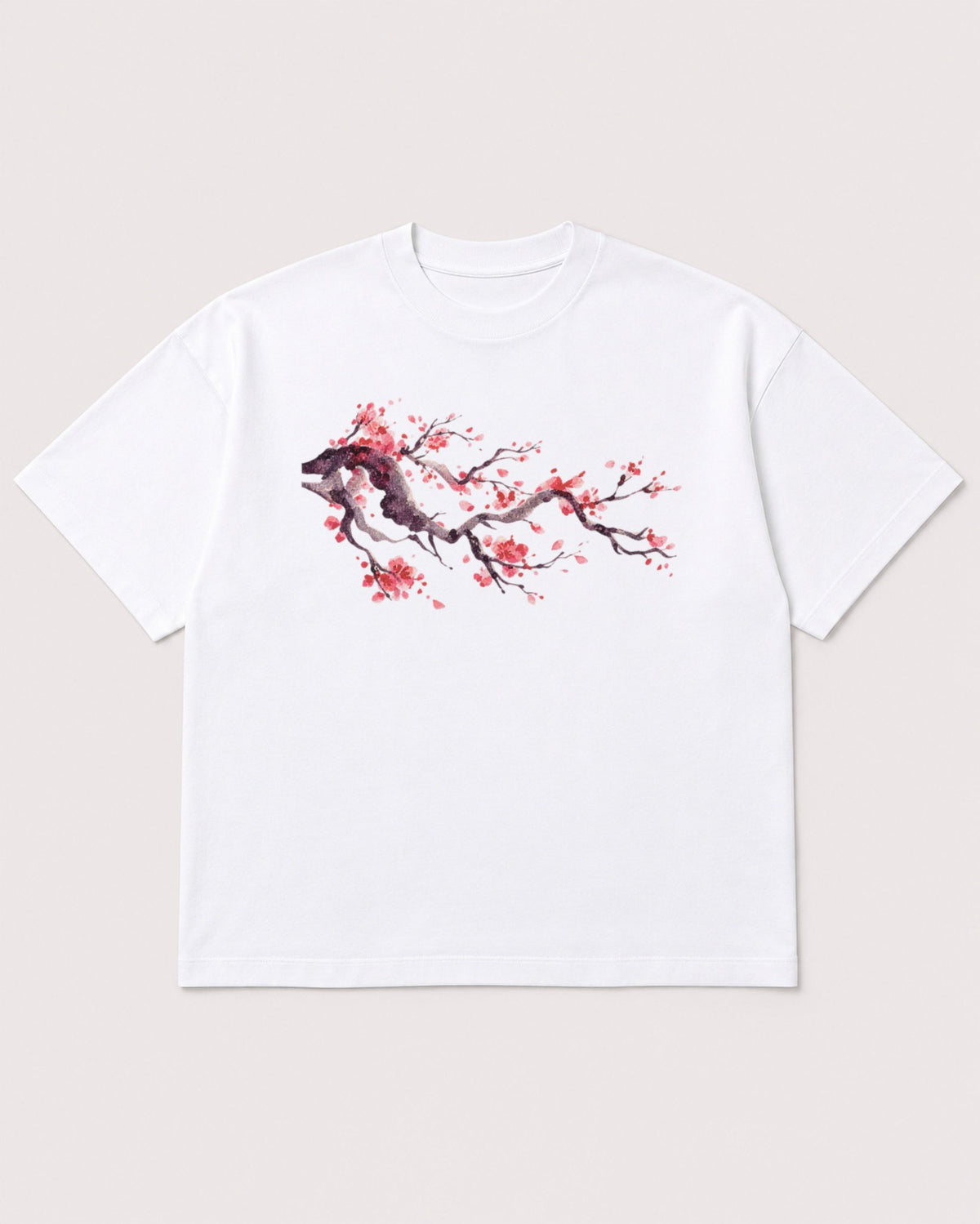 Mockup Boxy Heavyweight Tee White product