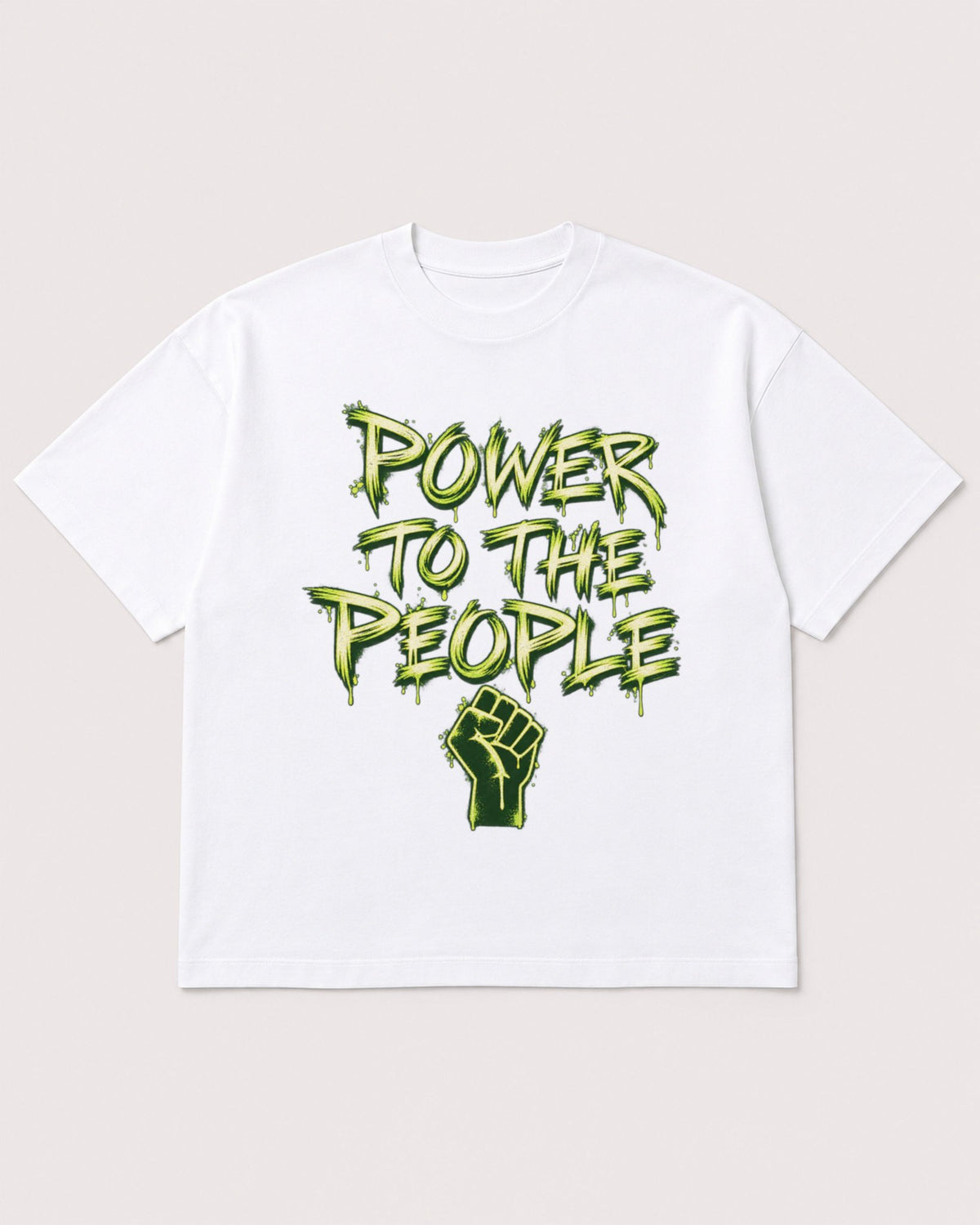 Mockup Boxy Heavyweight Tee White product