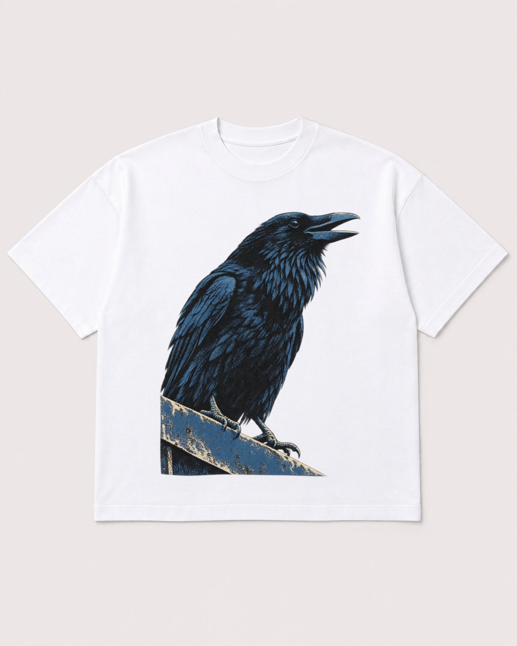 Mockup Boxy Heavyweight Tee White product