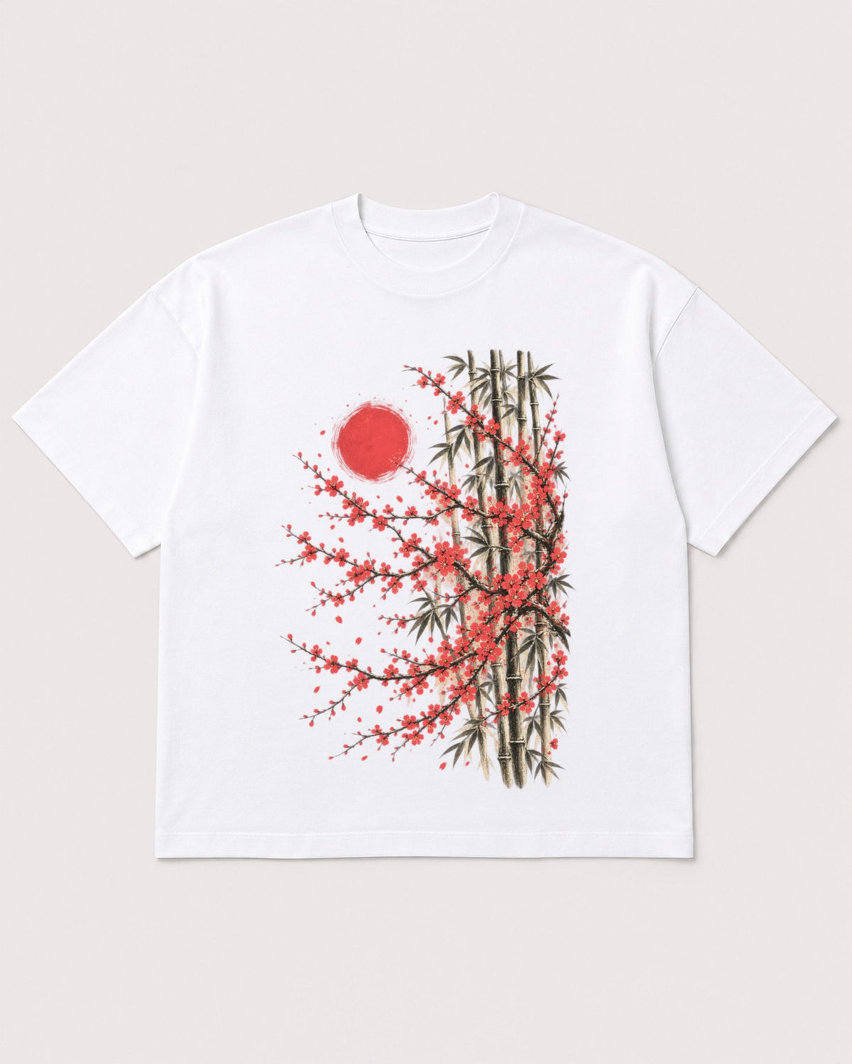 Mockup Boxy Heavyweight Tee White product