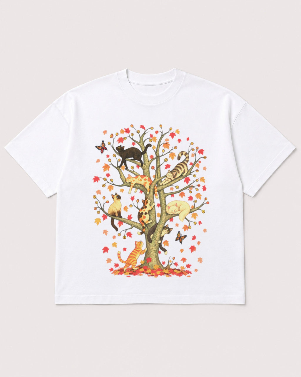 Mockup Boxy Heavyweight Tee White product