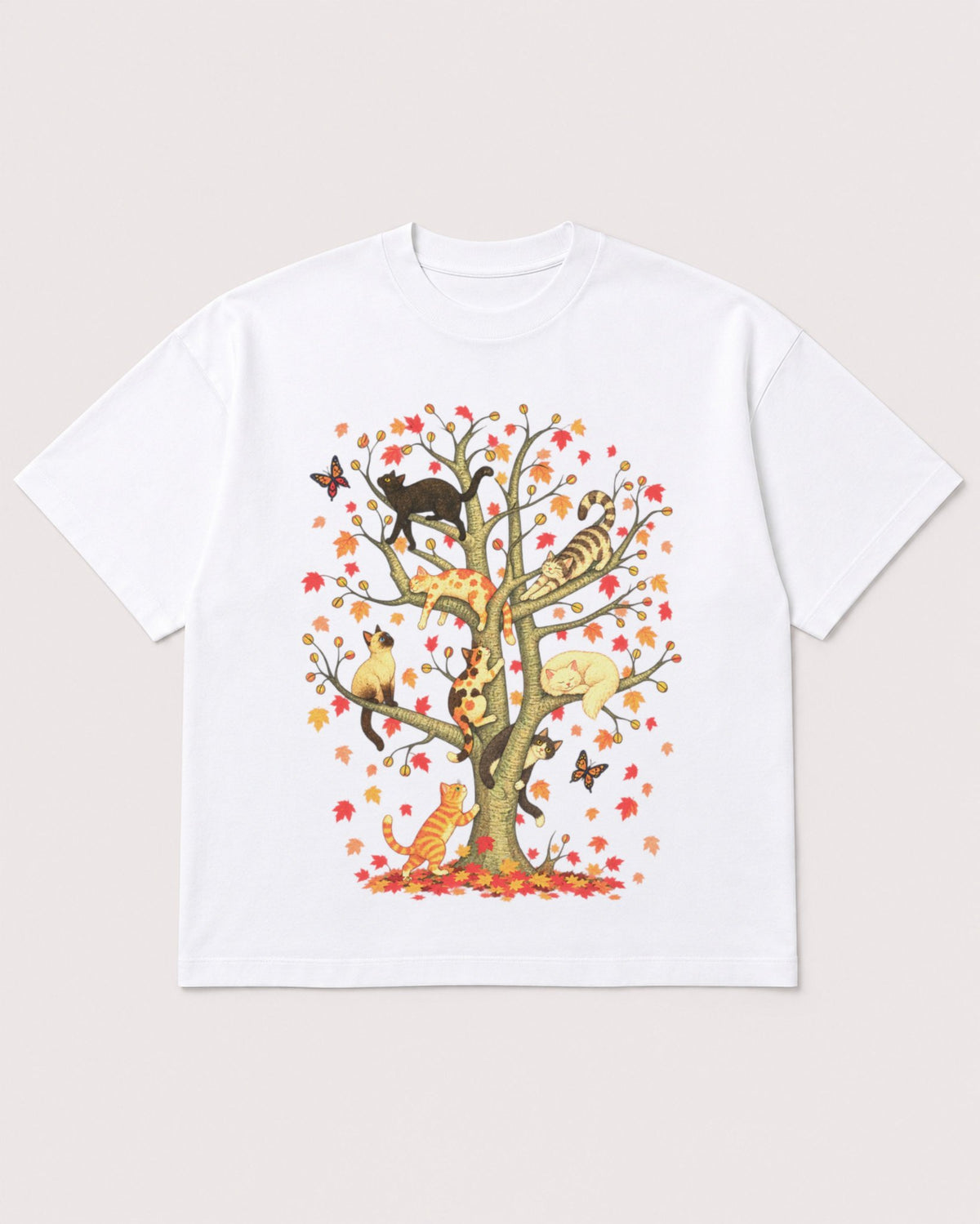 Mockup Boxy Heavyweight Tee White product