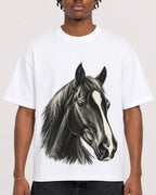 Mockup Boxy Heavyweight Tee White male close-up 05