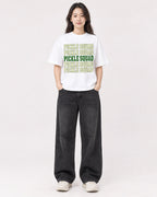 Mockup Boxy Heavyweight Tee White female full-body 03