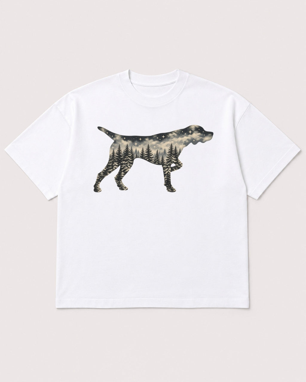 Mockup Boxy Heavyweight Tee White product
