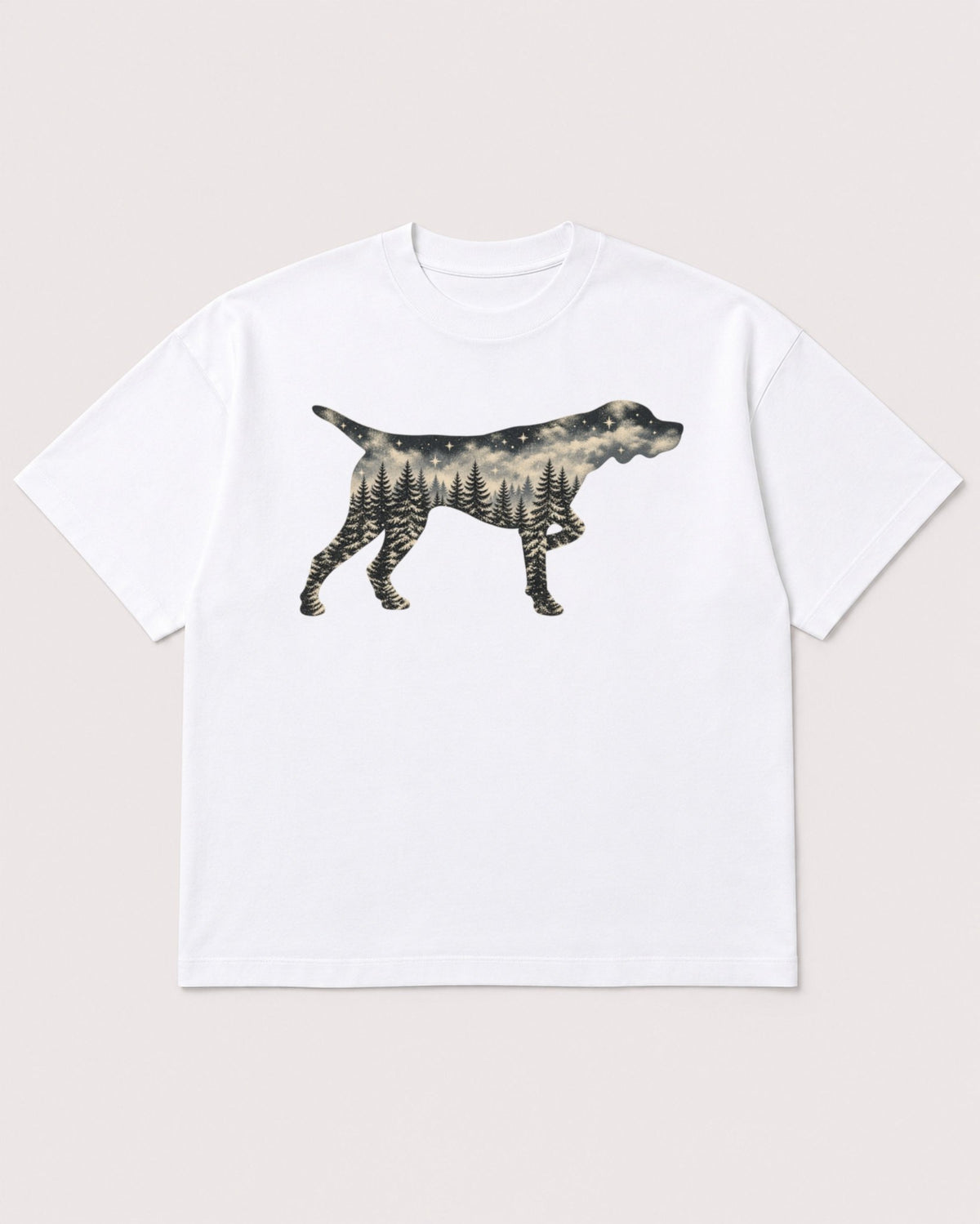 Mockup Boxy Heavyweight Tee White product