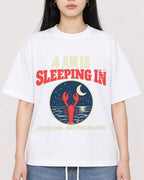 Mockup Boxy Heavyweight Tee White female close-up 01