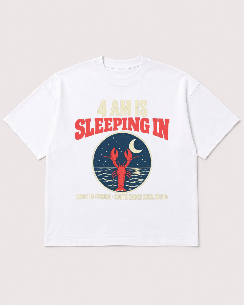 Mockup Boxy Heavyweight Tee White product