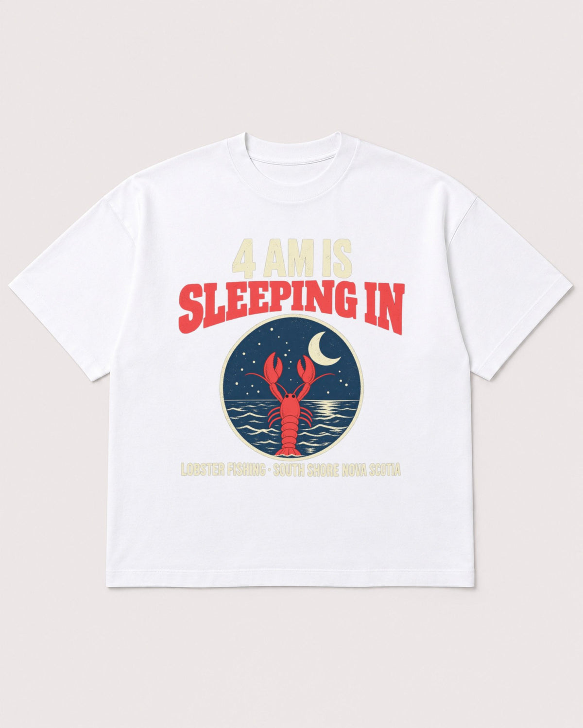 Mockup Boxy Heavyweight Tee White product