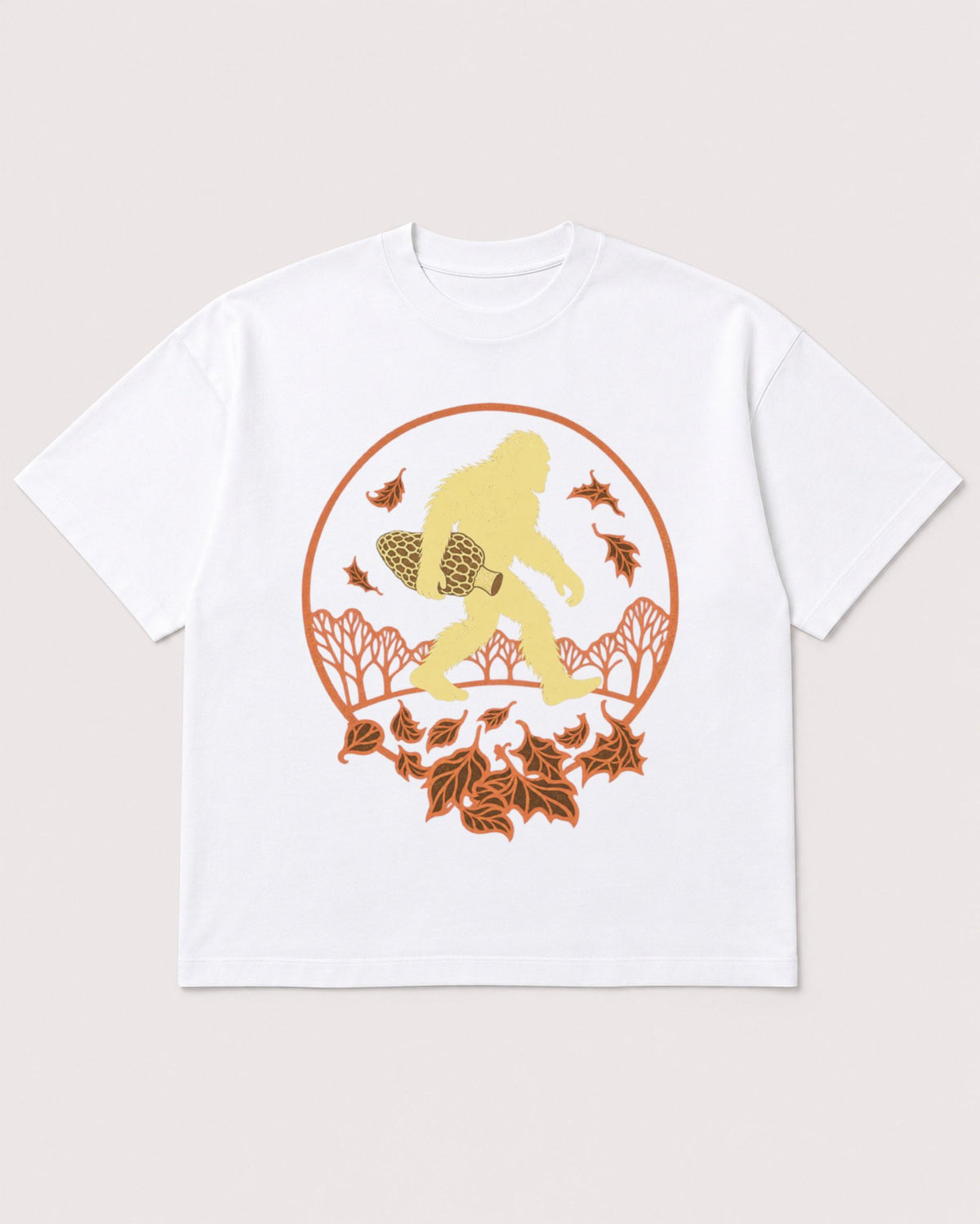 Mockup Boxy Heavyweight Tee White product