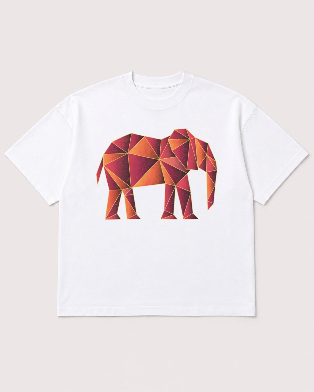 Mockup Boxy Heavyweight Tee White product
