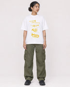 Mockup Boxy Heavyweight Tee White female full-body 12